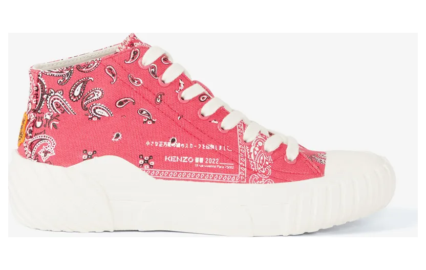 KENZO Baskets montantes 'Bandana' en toile (FC52SN440F74)