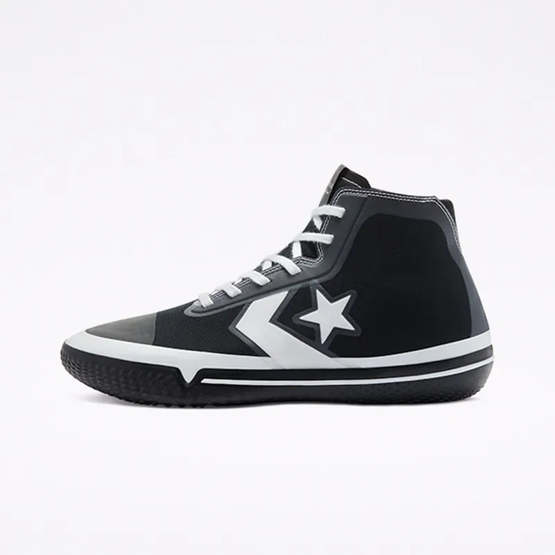 Converse All Star Pro BB Then & Now High Top Black/white/black (170423C)
