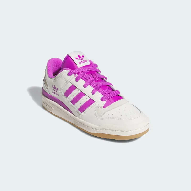 Adidas Forum Low CL “White / Purple” (JR0474)