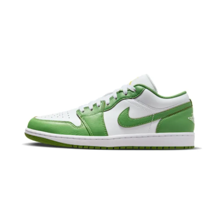 Jordan 1 Low SE “White / Lightning / Chlorophyll” (HF4823-100)