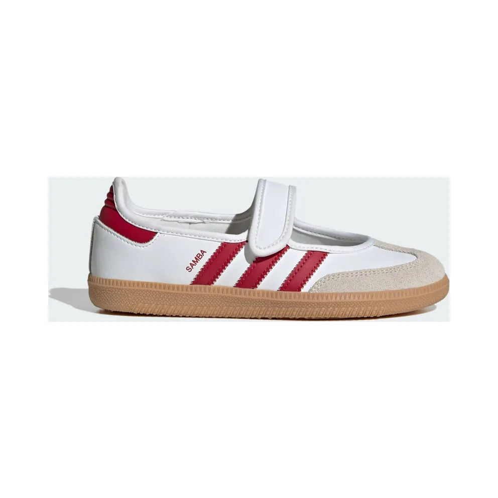 Adidas Samba Jane Kids Cloud White / Team Victory Red / Gum (KJ2658)