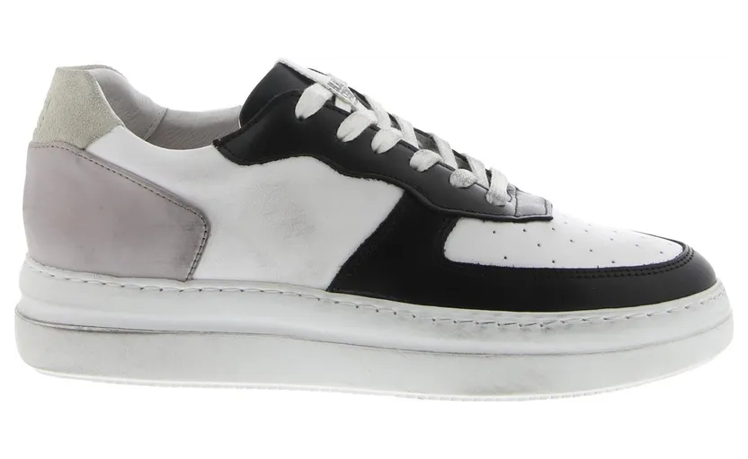 Blackstone sneaker WHITE-BLACK (WL27)