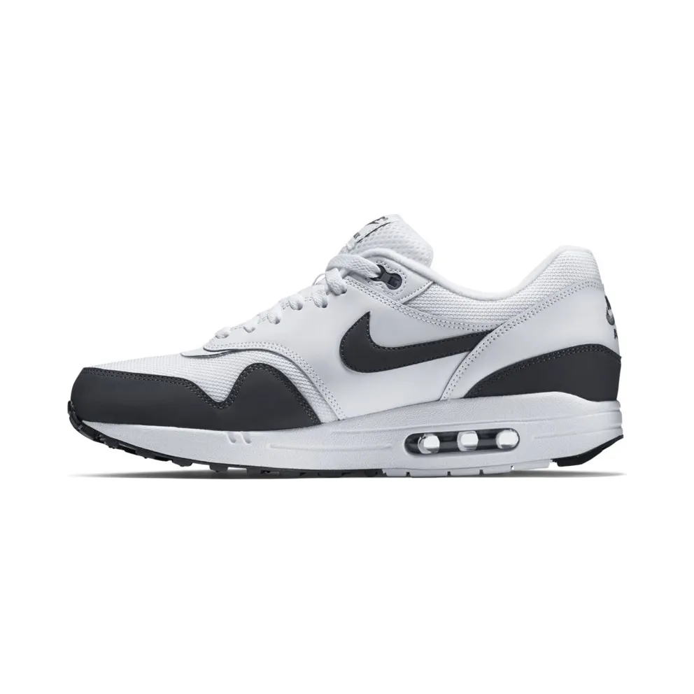 Nike Air Max 1 White Dark Grey White/Dark Grey-Black (537383-126)