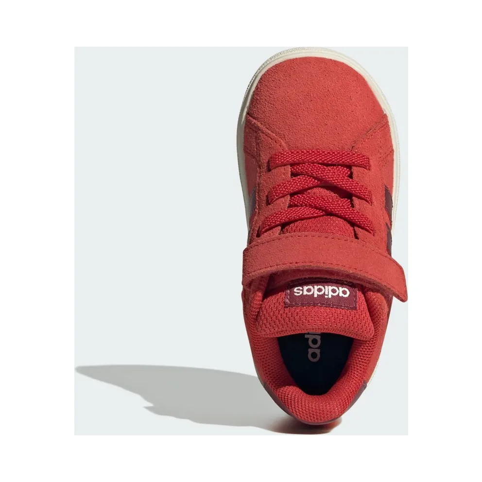 Adidas Grand Court 2.0 Kids Collegiate Red / Collegiate Burgundy / Off White (JR0777)
