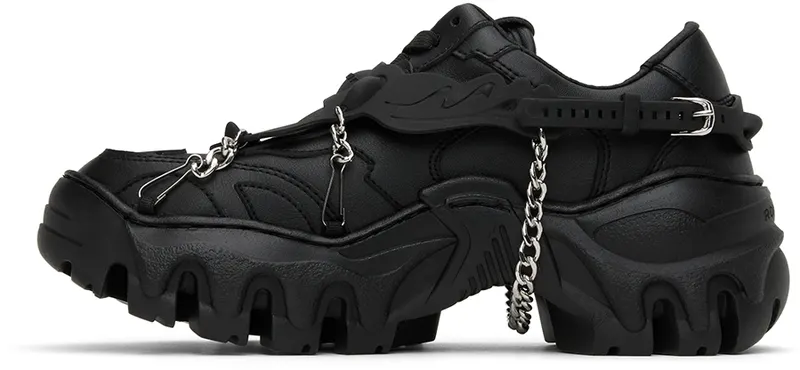 Rombaut Black Boccaccio II Harness Sneakers (S22-B-009)