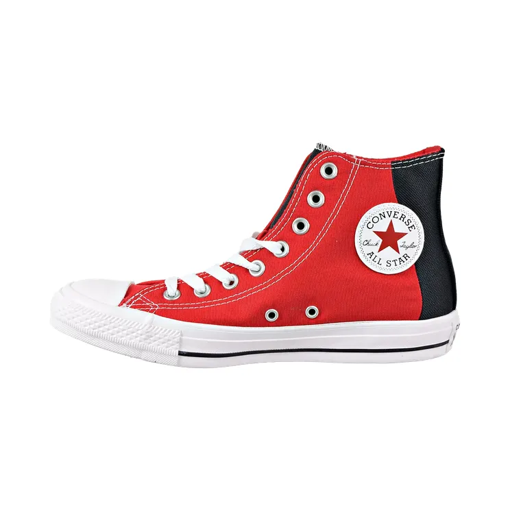 Converse Chuck Taylor All Star Hi Colorblock “Enamel Red/Black/White” (163347F)