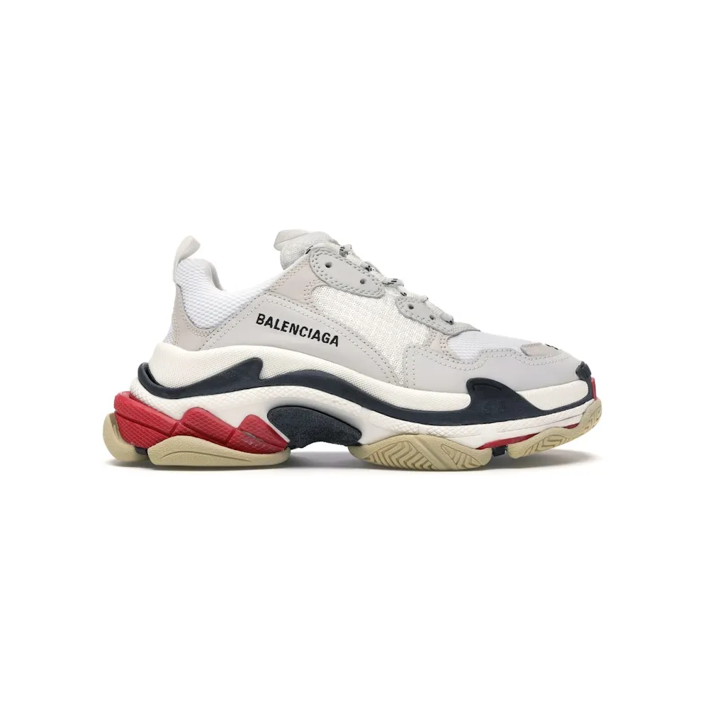 Balenciaga Triple S White Red (W)