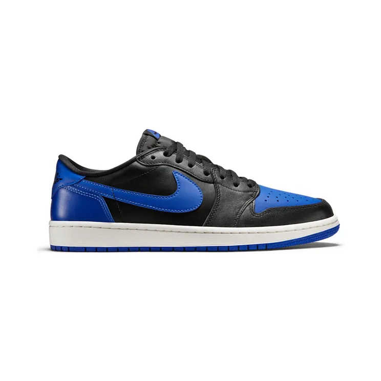 Air Jordan 1 Retro Low OG “Black / Sail / Varsity Royal” (705329-004)