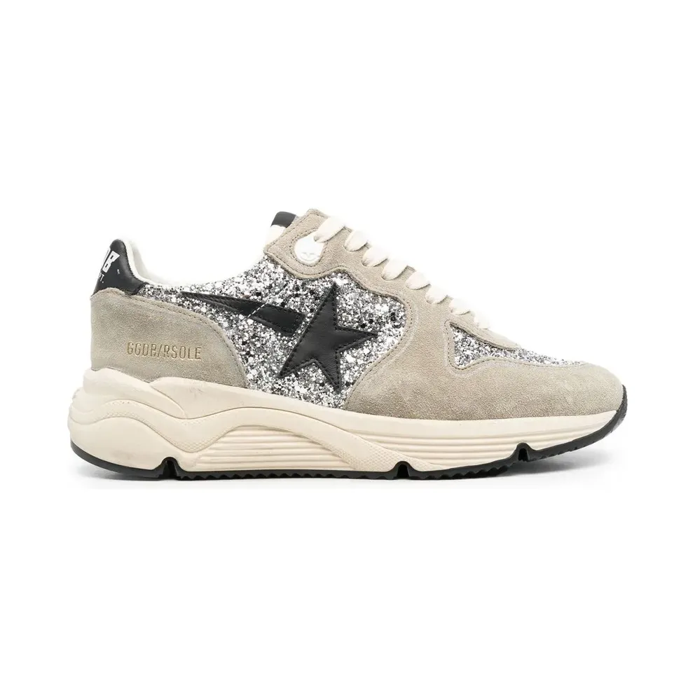 Golden Goose verfraaid with glitter – Grey (GWF00126F003772)