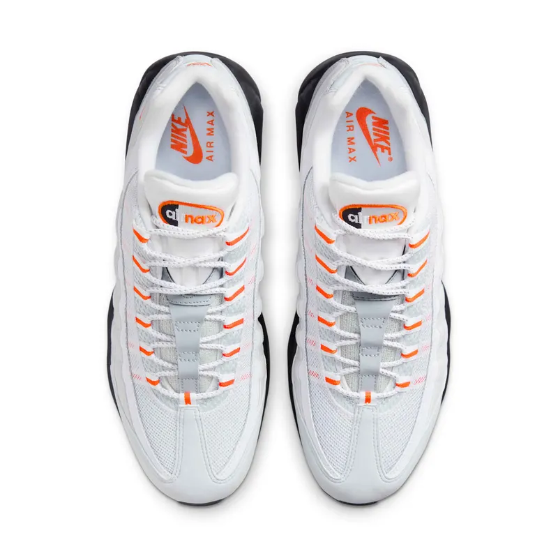 Nike Air Max 95 Wolf Grey Safety Orange Pure Platinum (HM0622-002)