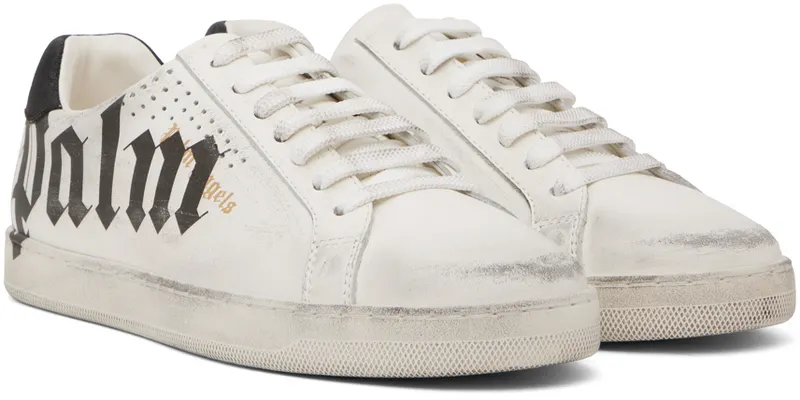 Palm Angels Palm One Spraypaint “White” (PMIA056F22LEA0050110)