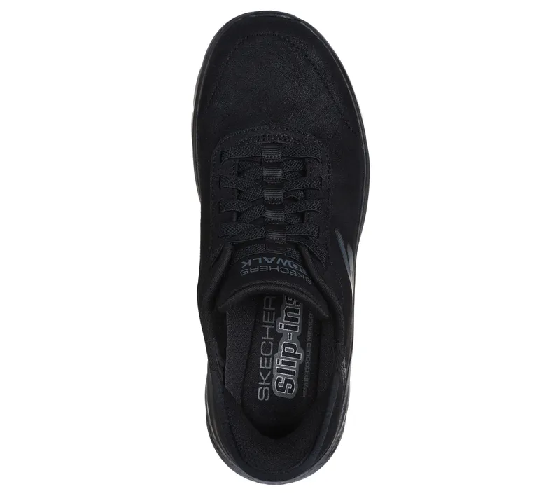 Skechers Slip-ins: GO WALK Flex – Mali – Black – “Black” (124837 BBK)