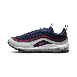 Nike Air Max 97 USA “Midnight Navy / Obsidian / Photon Dust / Track Red” (921826-405)