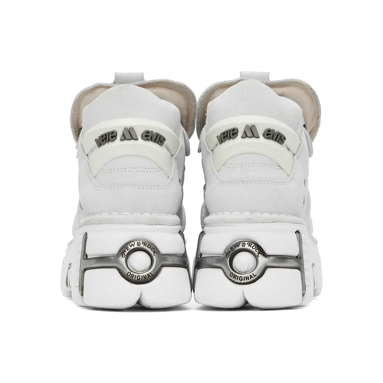 VETEMENTS White New Rock Edition Platform Sneakers (UA53SN200W) (2)
