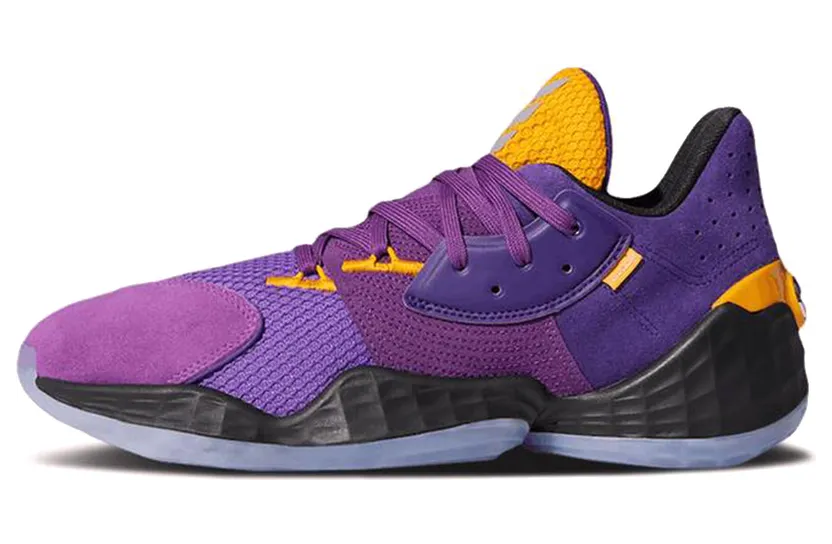 Adidas Harden Vol. 4 Su Casa Mi Casa – Los Angeles Lakers Team College Purple/Team College Gold/Active Purple (FW7496)
