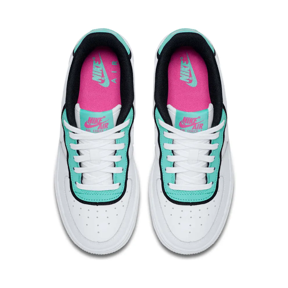 Nike Air Force 1 LV8 1 DBL GS “Double Layer – Aqua Black” (BV1084-100)