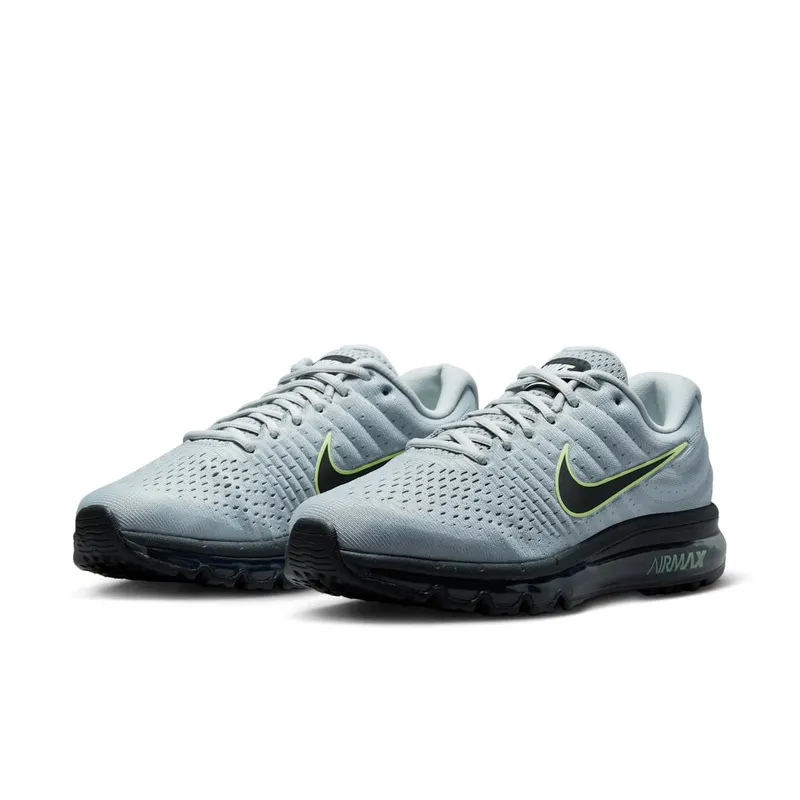 Nike Air Max 2017 Wolf Grey Black Volt Wolf Grey/Black-Pure Platinum (849559-012)