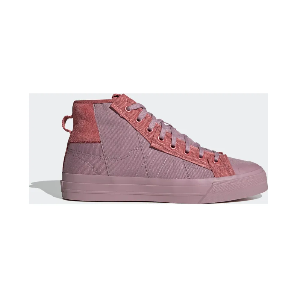 adidas Parley Nizza Hi Schuh Magic Mauve / Magic Mauve / Wonder Red (GX6984)