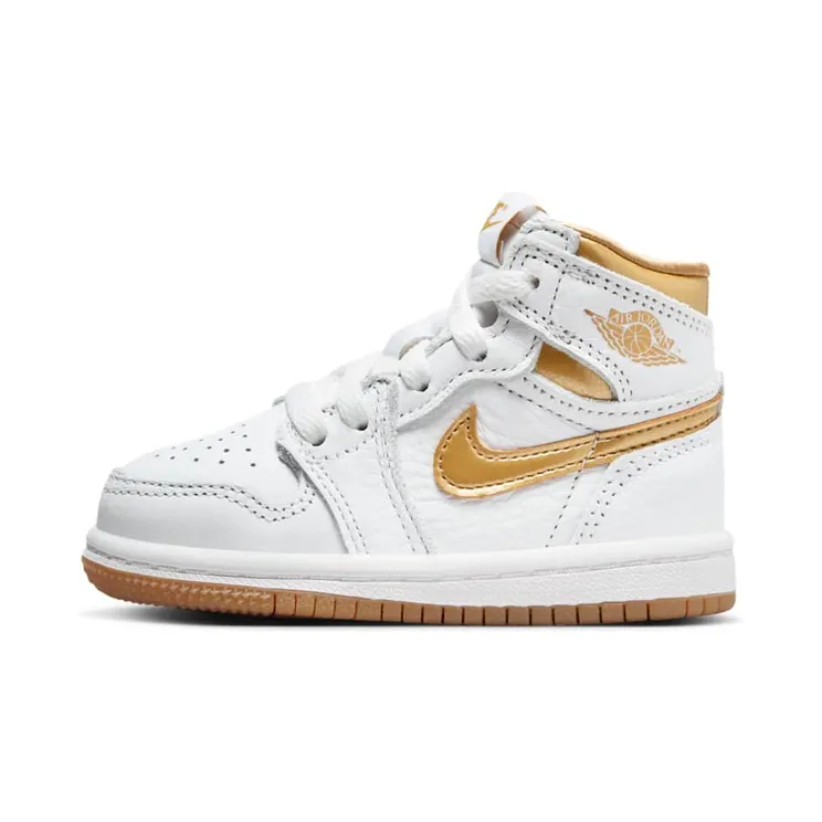 Air Jordan 1 Retro High OG TD “White / Gum Light Brown / Metallic Gold” (FD2598-107)