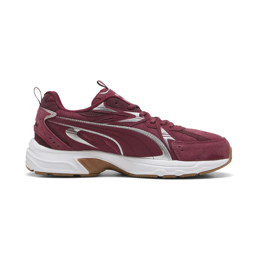 Puma Milenio Tech “Team Regal Red / Puma Silver / Ruby Shimmer” (402656_01)