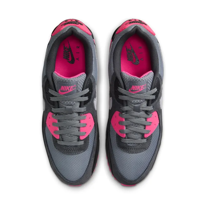 Nike AIR MAX 90 “WOLF GREY HYPER PINK” (DM0029-010)