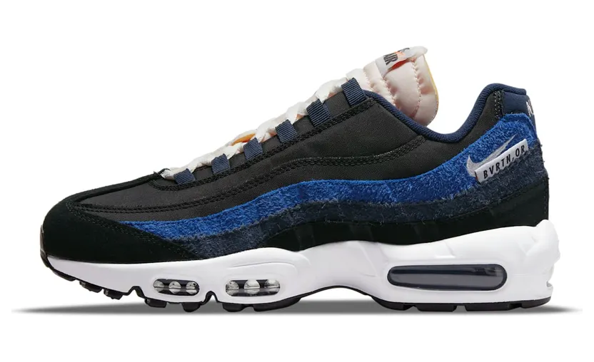 Nike Air Max 95 SE Running Club Black Blue (DH2718-001)
