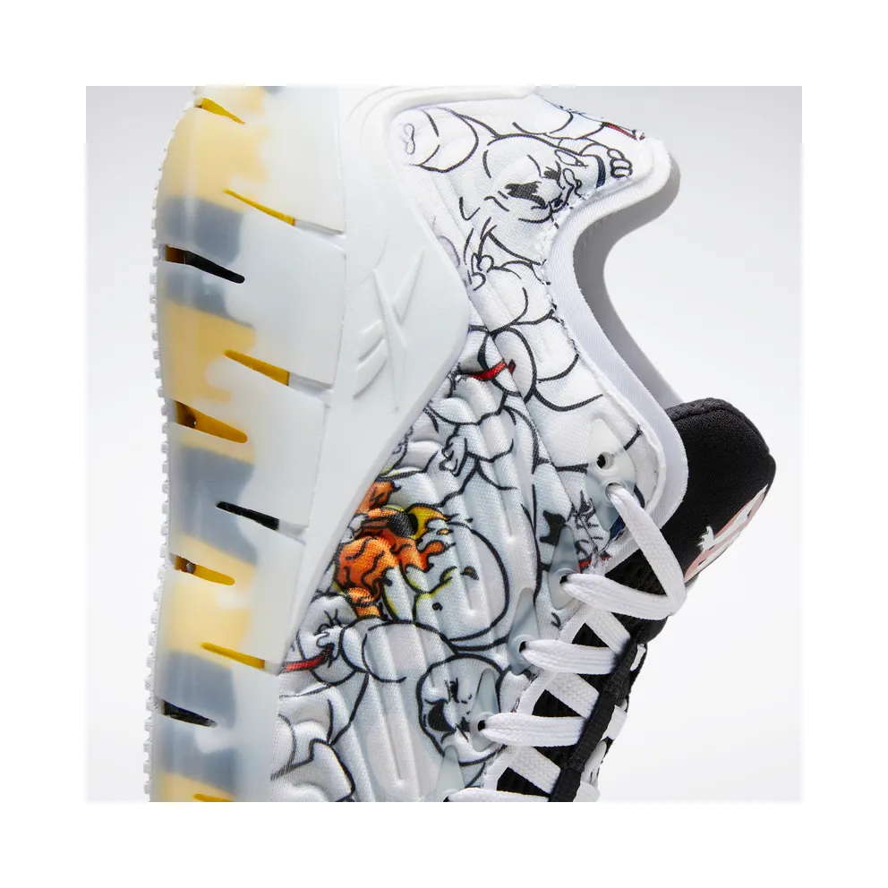Reebok Zig Kinetica White / Black / Vector Red