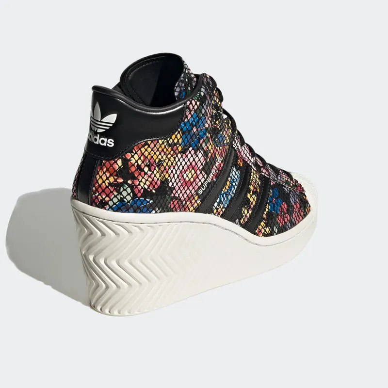 adidas Superstar Ellure Floral (W) Core Black/Off White/Red (FW3201)