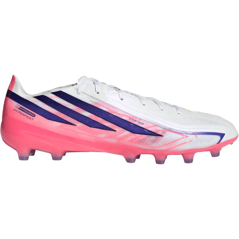 Adidas F50 Hyperfast Pro AG Nockenschuhe, weiß, Größe 44 (KI4354)