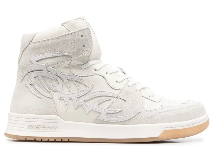 Misbhv High-Top-Sneakers mit Einsätzen “White” (022BM410)