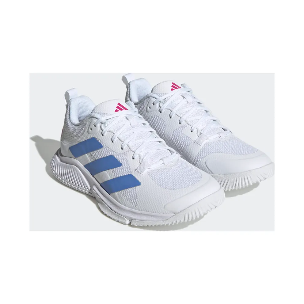 adidas Court Team Bounce 2.0 Cloud White / Blue Fusion / Lucid Fuchsia (HR1234)