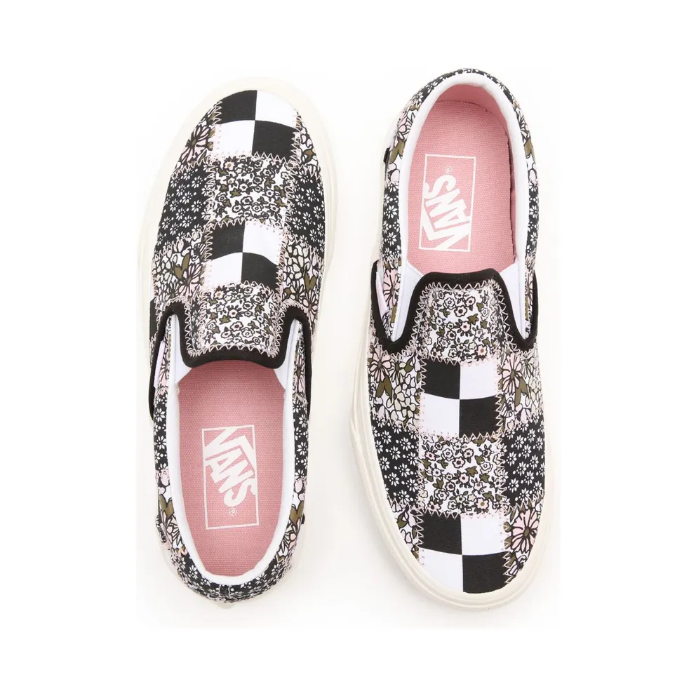 VANS Patchwork Floral Classic Slip-on Shoes Multicolour (VN0A33TB9FY)
