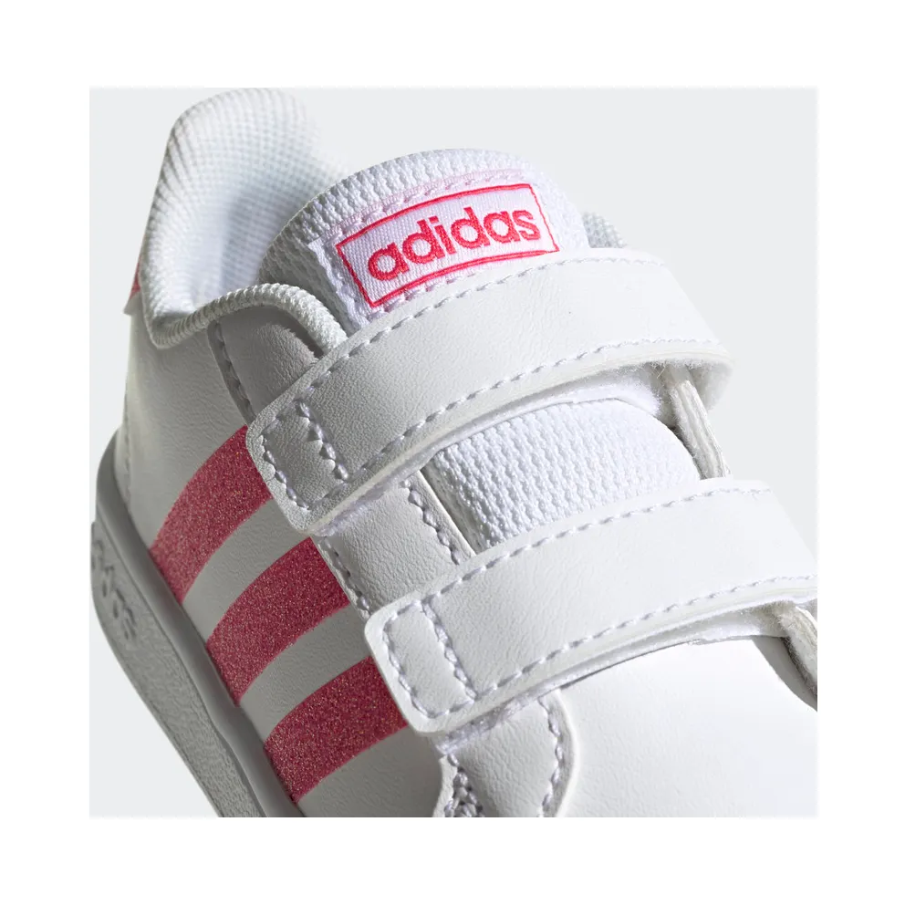 adidas Grand Court Cloud White / Real Pink / Cloud White (EG3815)