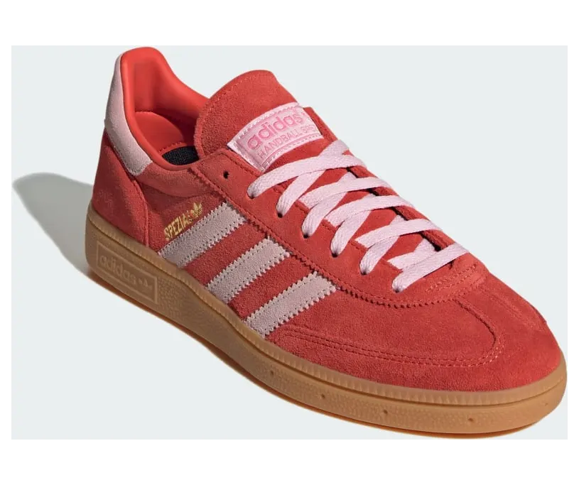 adidas Handball Spezial “Bright Red”: fröhliches Rot, zarter Rosa-Rand (5)