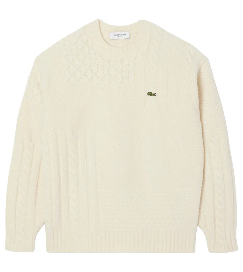 Lacoste – Relaxed Fit-Pullover aus Wolle – Sweatshirt-Strick (AH5201-00-XFJ)