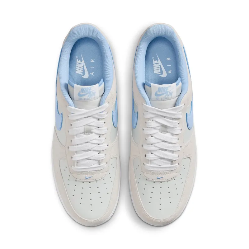Nike Air Force 1 Low ’07 LV8 “Photon Dust White Gum Medium Brown Psychic Blue” (IB6388-002)