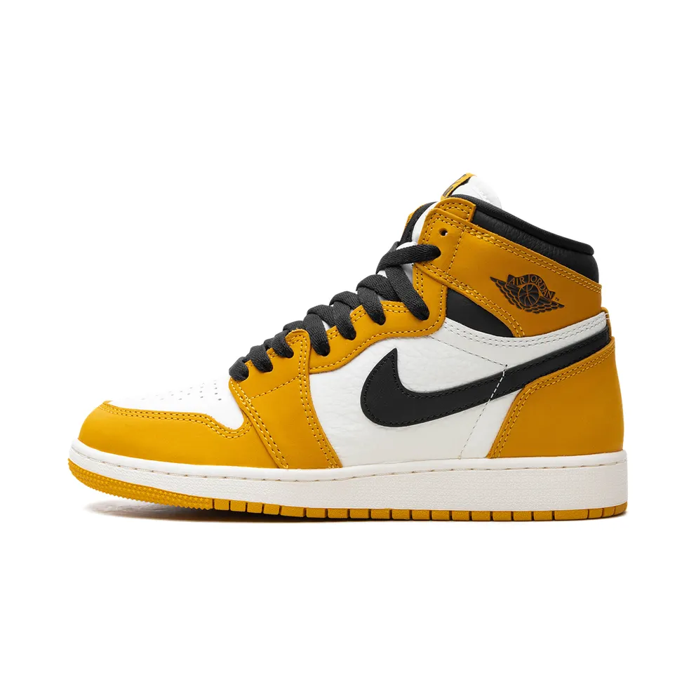 Air Jordan 1 Retro High OG GS “Yellow Ochre / Black” (FD1437-701)