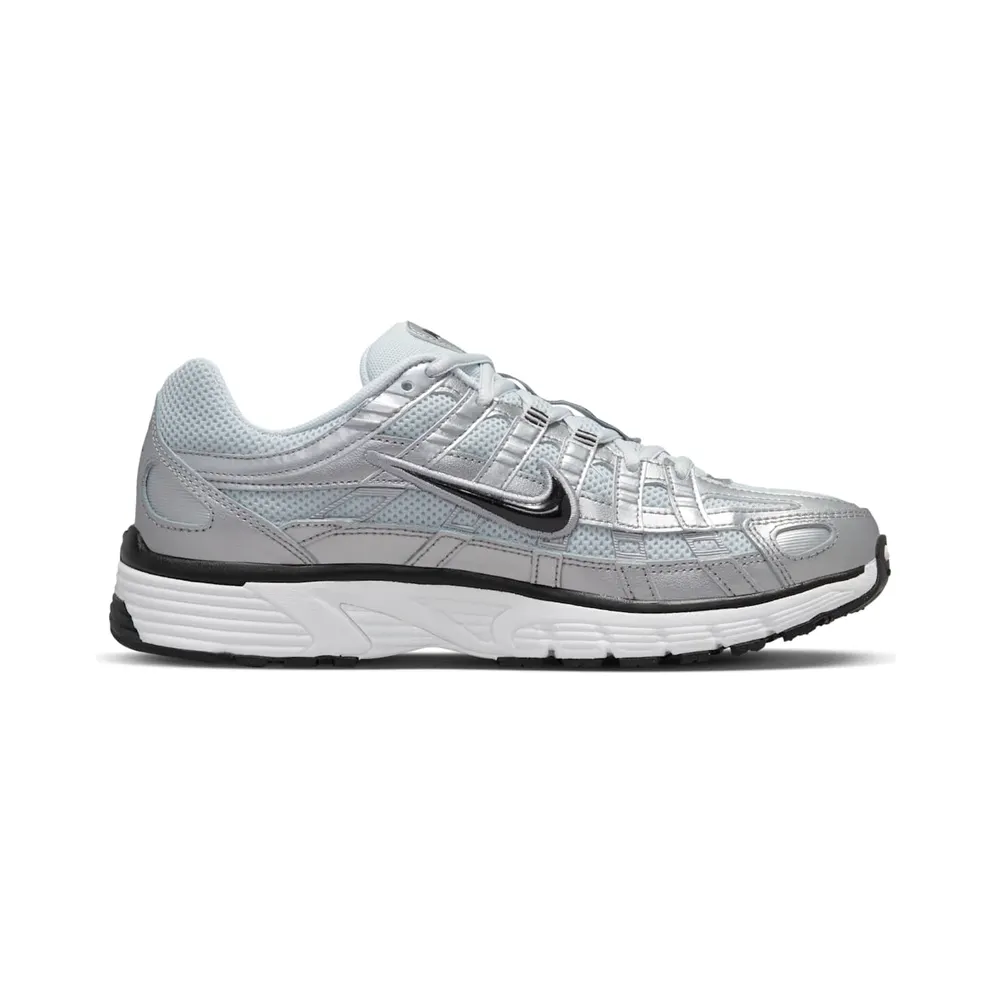 Nike P-6000 (white / black / metallic silver) – FD9876-101
