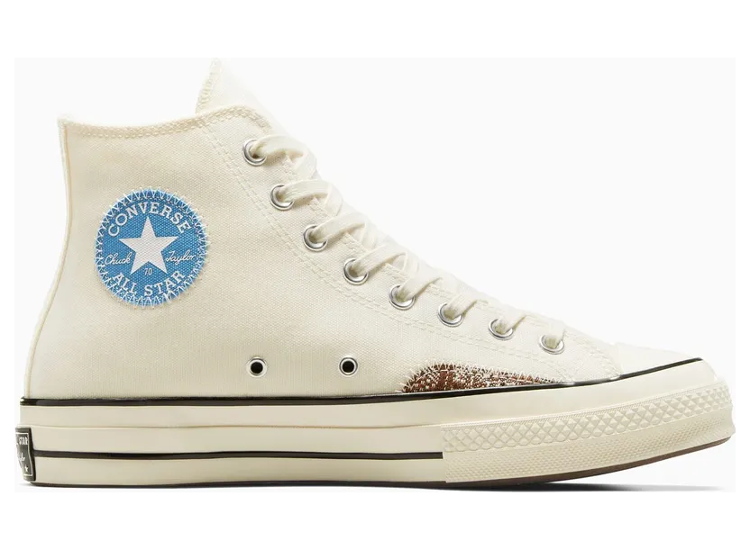 Converse Chuck 70 Crafted Ollie Patch Egret/lt. Blue/tawny Owl