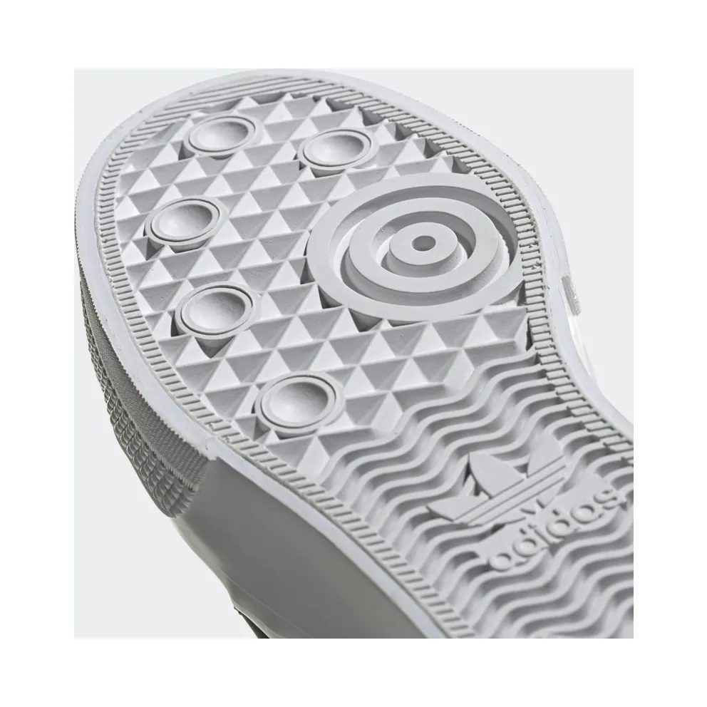 Adidas Nizza Platform ‘Colorful Trefoil’ Cloud White/Core Black/Gold Metallic (FX8538)
