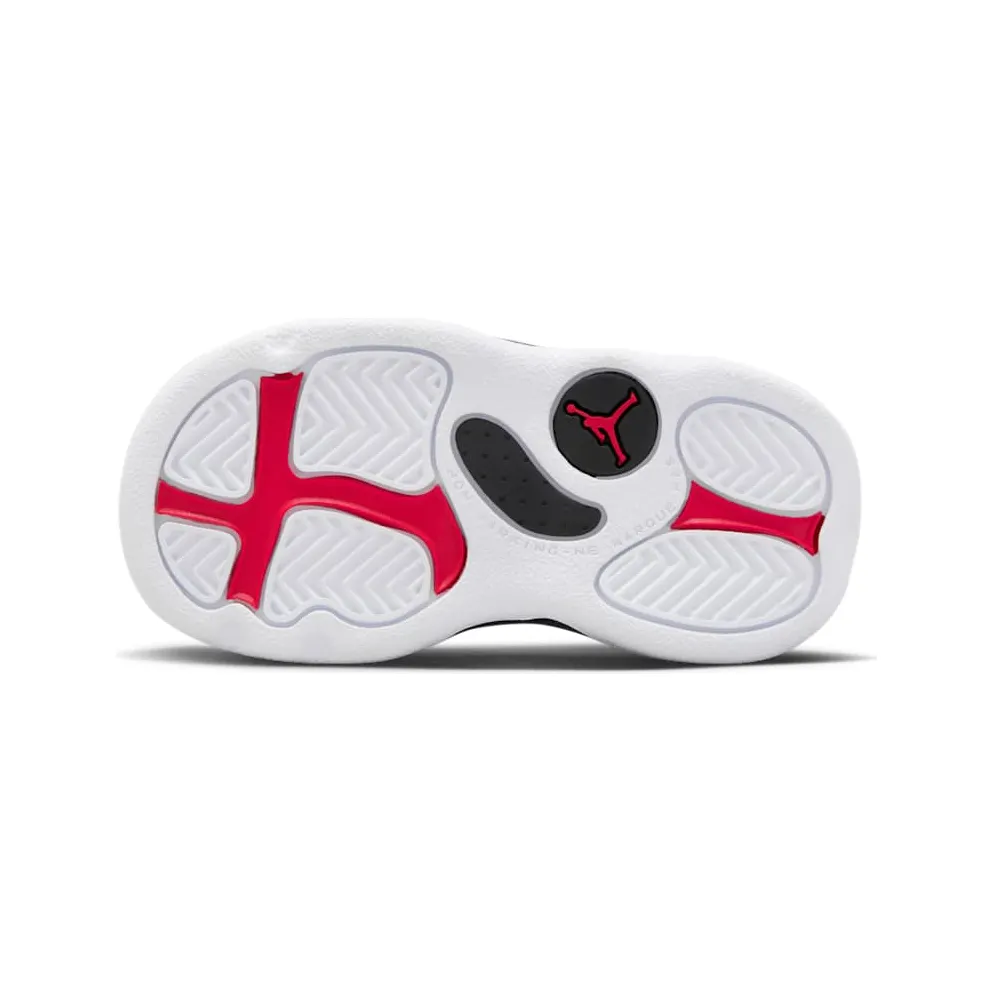 AIR Jordan RETRO 6 RINGS TD “Black White University Red” (323420-067)