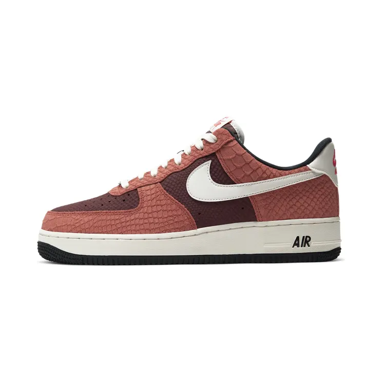 Nike Air Force 1 Low PRM “Red Bark / Earth / University Red / Sail” (CV5567-200)