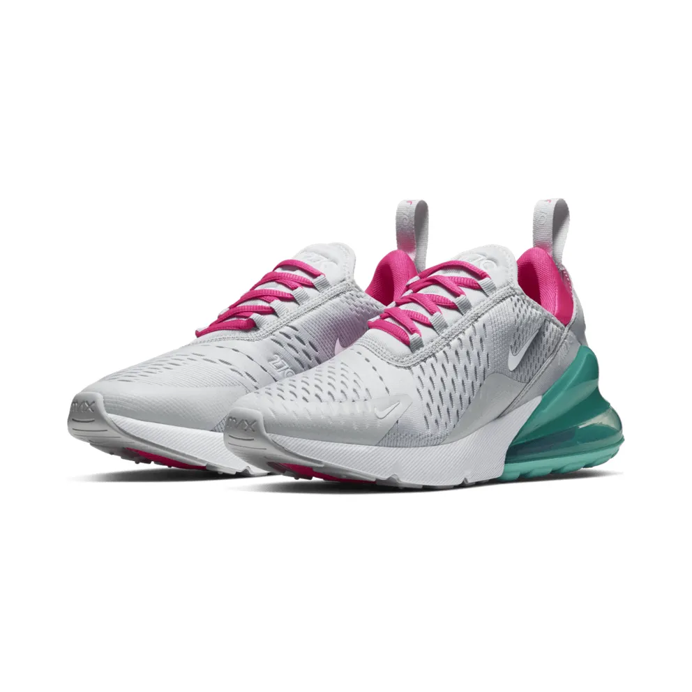Nike Air Max 270 South Beach (W) Pure Platinum/Pink Blast-Aurora-White (AH6789-065)