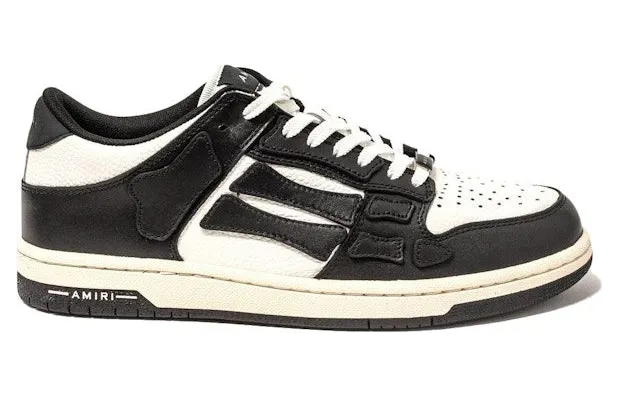 AMIRI Skel Top Low Black Off White (PF22MFS003-004)