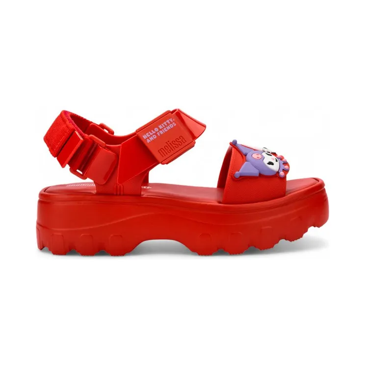 Melissa Kick Off Sandal Hello Kitty and Friends Red (37876-BS181)