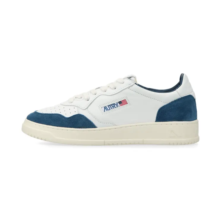 Autry Medalist Low (White / Blue) – (AULMGS41)