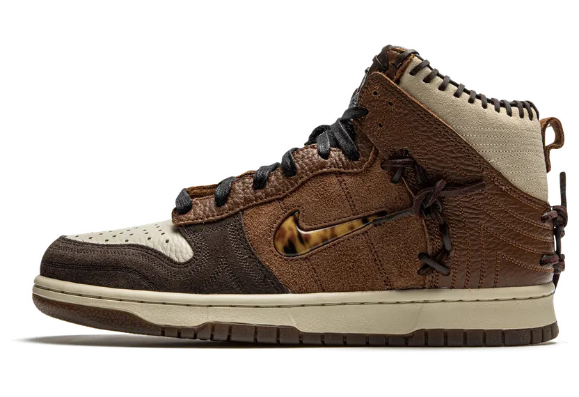 Nike Bodega x Dunk High ‘Legend’ Fauna Brown/Rustic/Velvet Brown/Multi-Color (CZ8125-200)