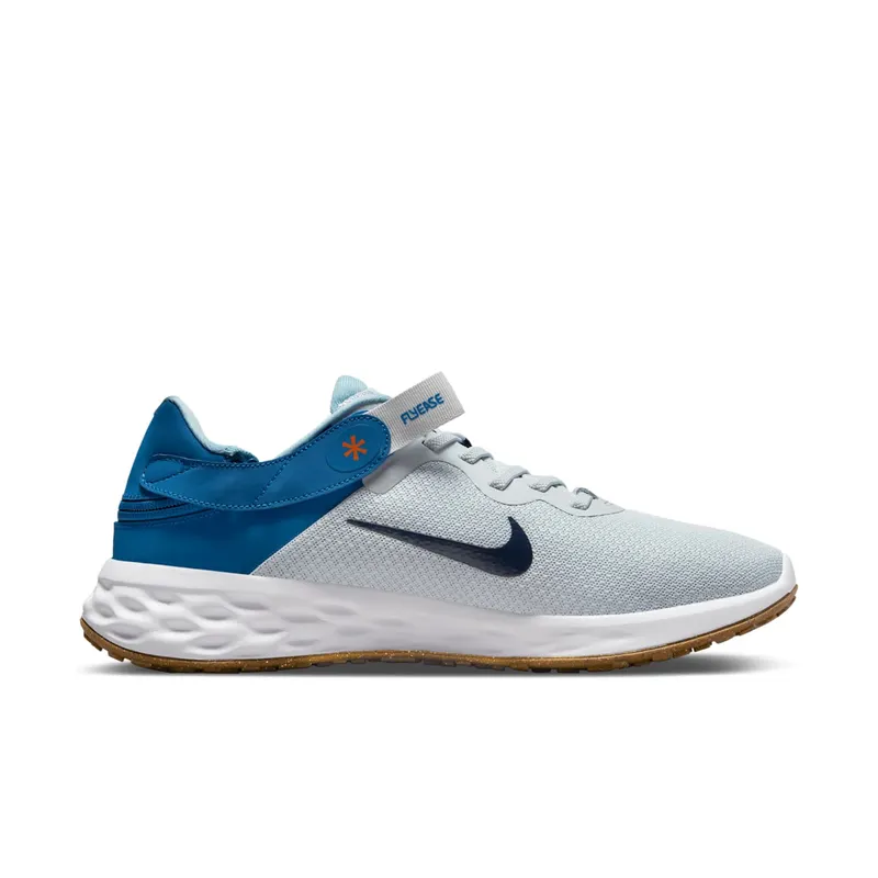 Nike Revolution 6 FlyEase Next Nature Easy On/Off Road Running Grey (DC8992-002)