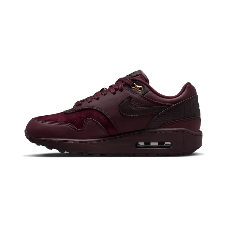 Nike Air Max 1 ’87 “Burgundy Crush / Brown Basalt” (DV3888-600)