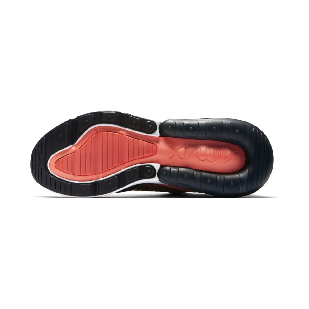 Nike Air Max 270 Flyknit Black Bright Crimson Yellow Strike (W) Black/Bright Crimson-Yellow Strike (AH6803-003)